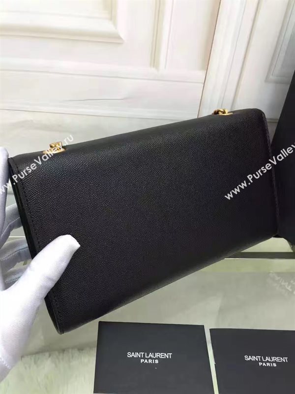 YSL new chain shoulder clutch black bag 4789