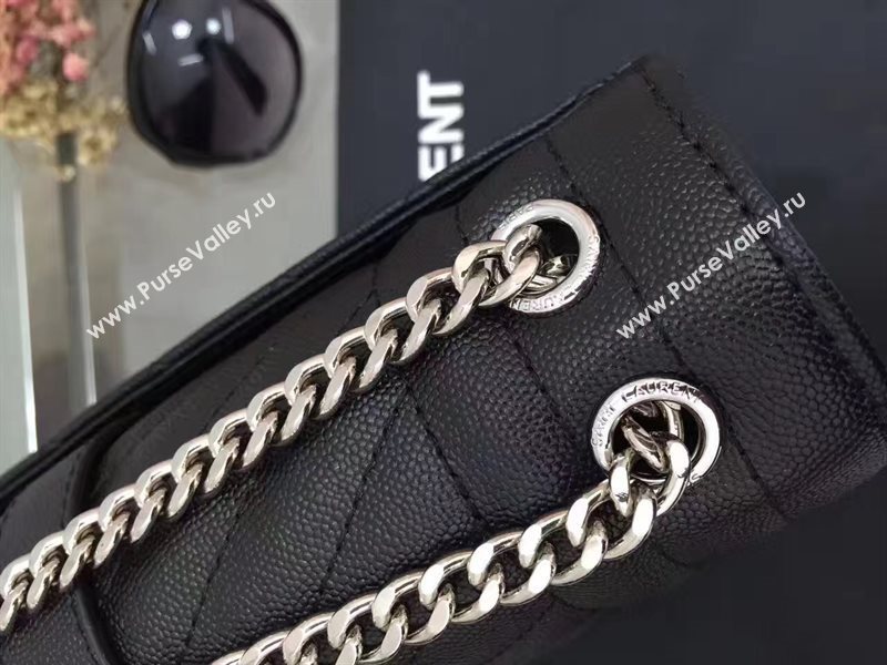 YSL small black shoulder shoulder college bag 4792