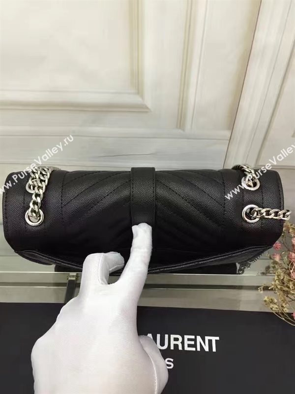 YSL small black shoulder shoulder college bag 4792