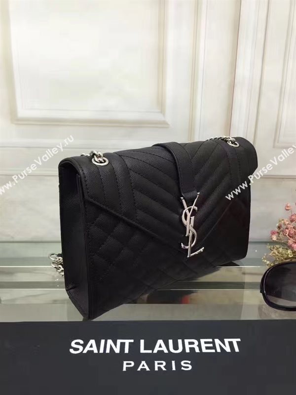 YSL small black shoulder shoulder college bag 4792