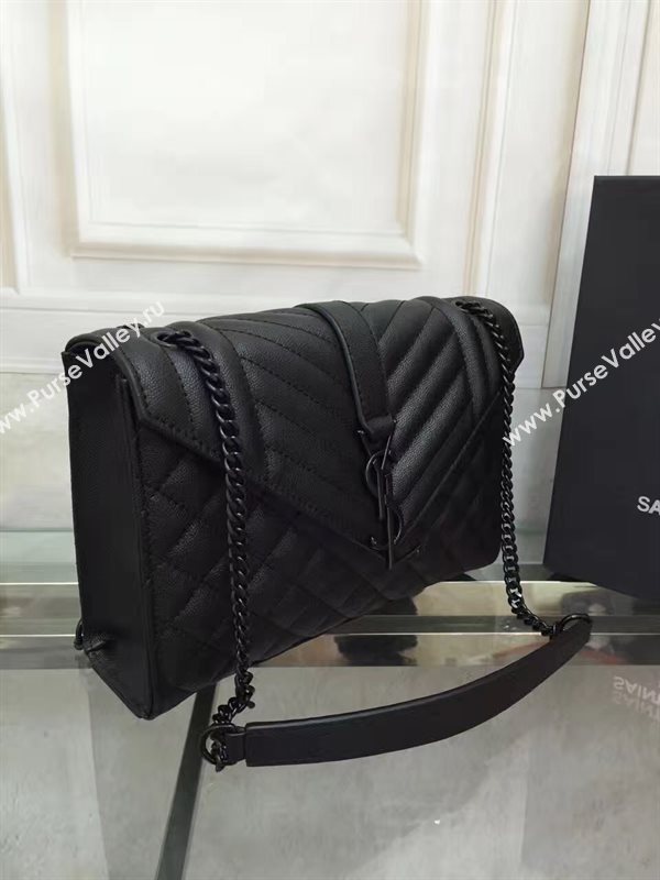 YSL small college shoulder black bag 4795