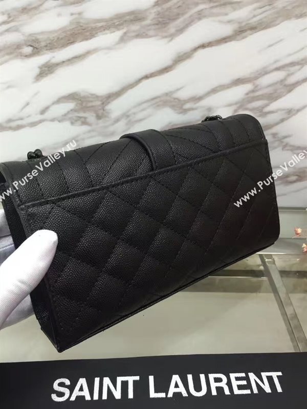 YSL grain leather black small shoulder new bag 4797