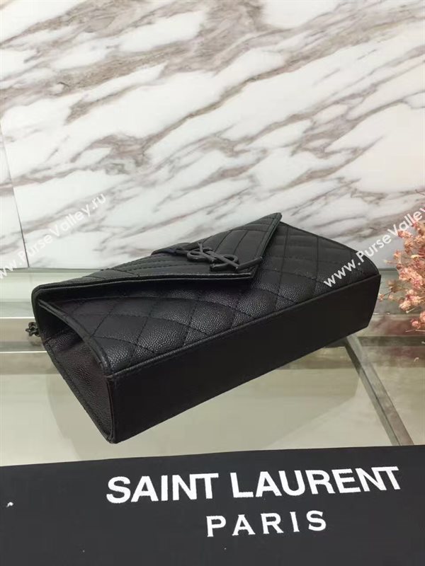 YSL grain leather black small shoulder new bag 4797