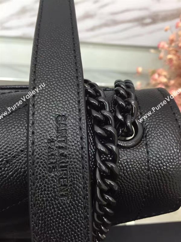 YSL grain leather black small shoulder new bag 4797