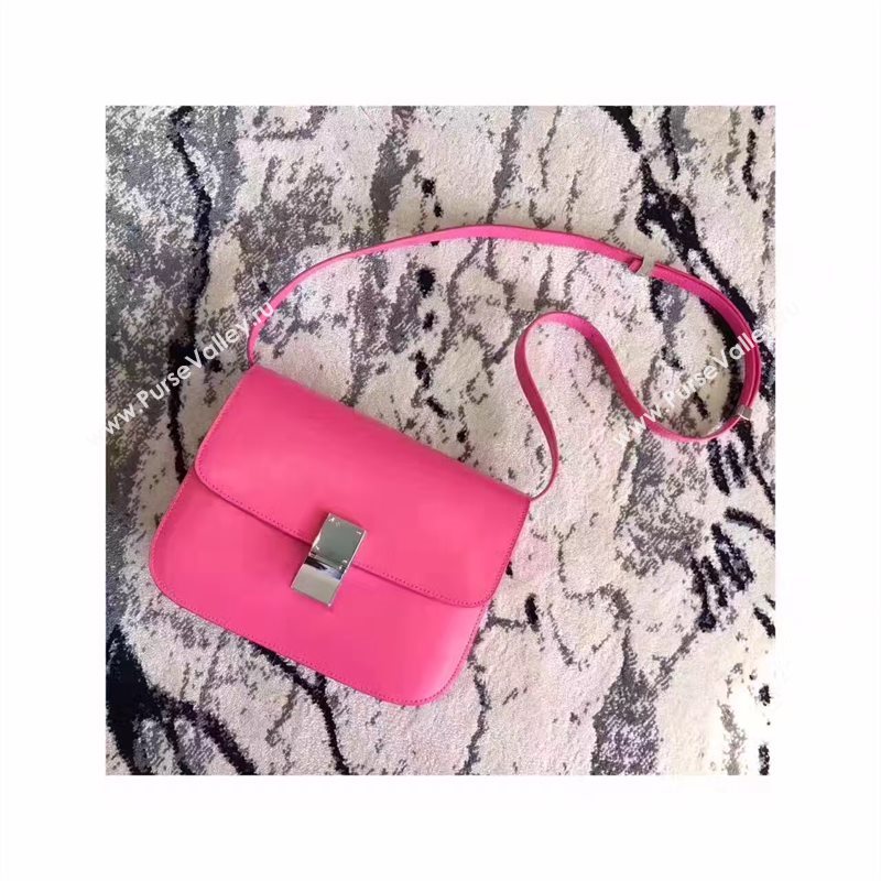 Celine rose red box classic bag 4701