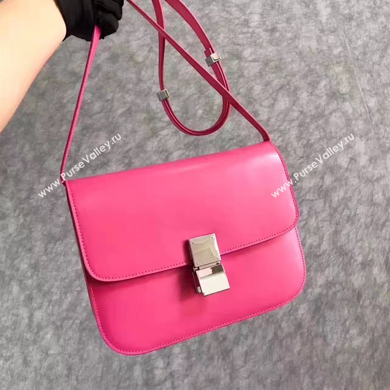 Celine rose red box classic bag 4701