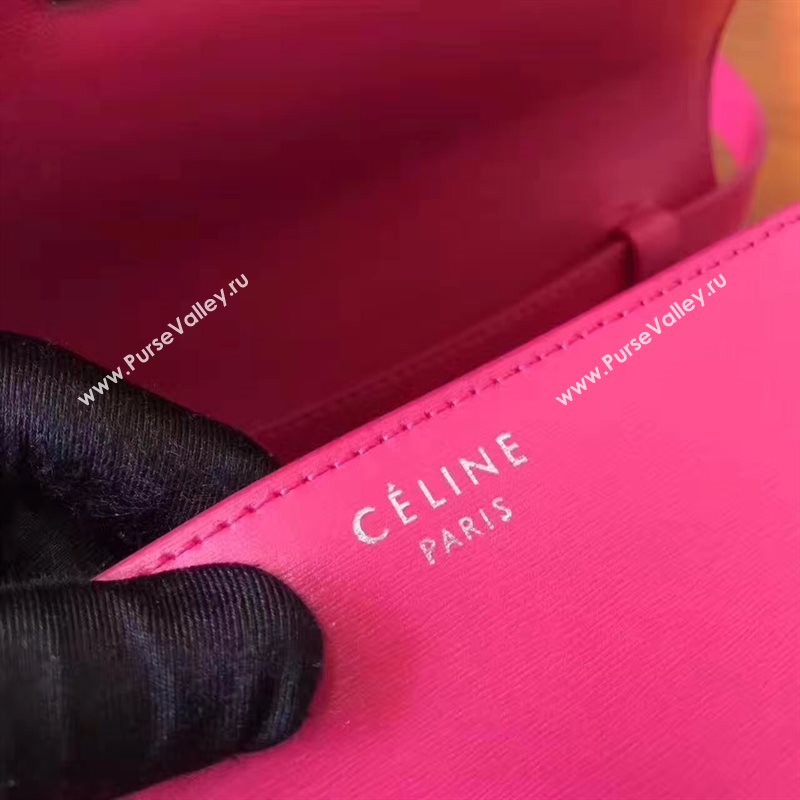 Celine rose red box classic bag 4701