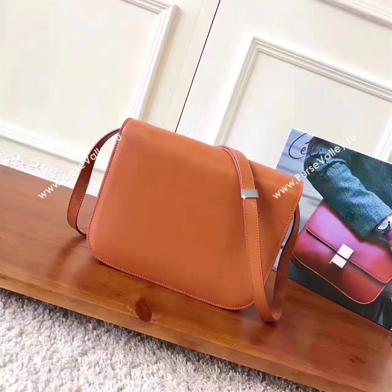 Celine tan box classic bag 4702