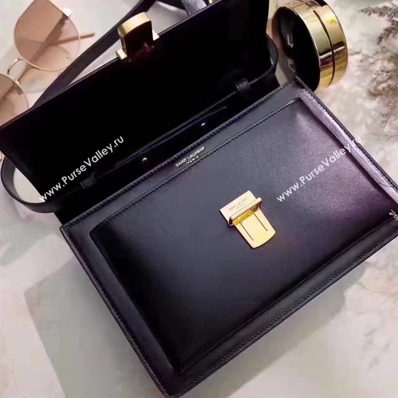 YSL black tote school shoulder bag 4703