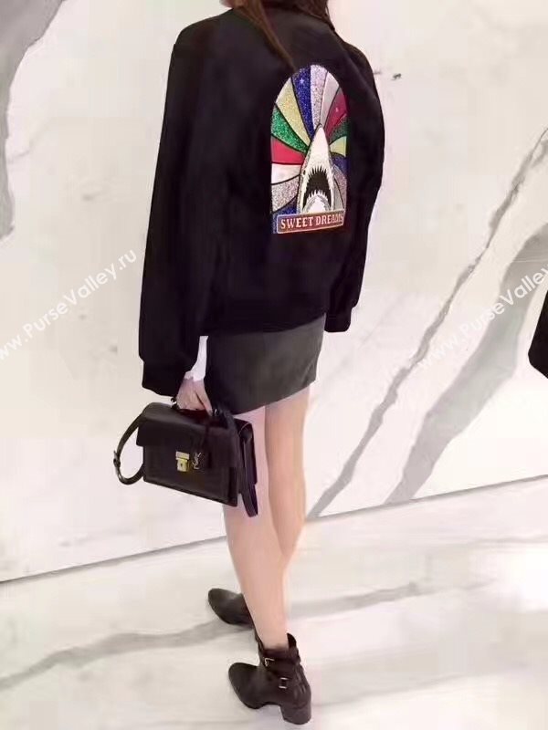 YSL black tote school shoulder bag 4703