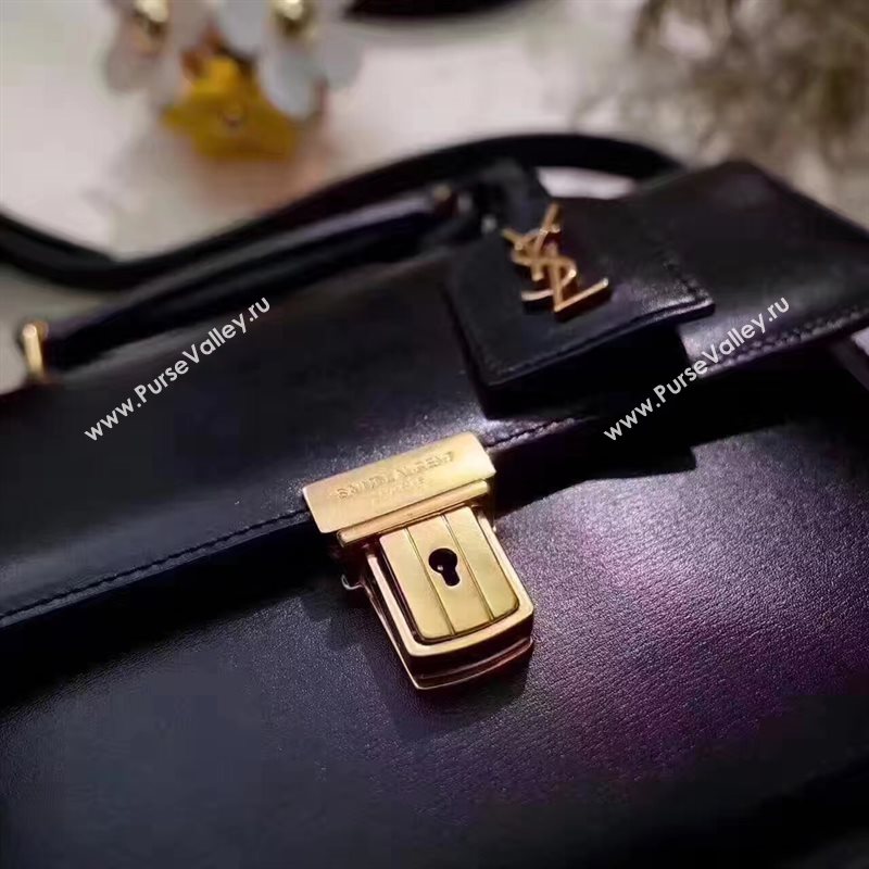 YSL black tote school shoulder bag 4703