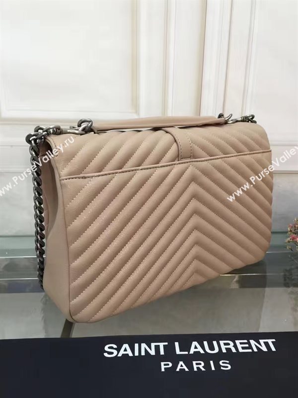YSL nude large shoulder College bag 4715
