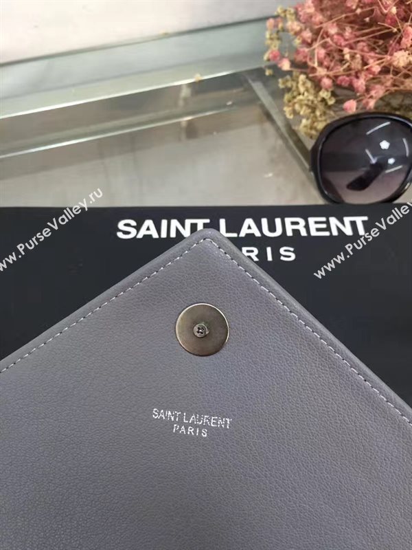 YSL large gray shoulder College bag 4717