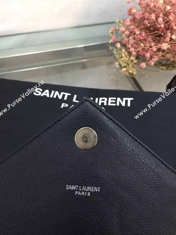 YSL large black shoulder College bag 4718