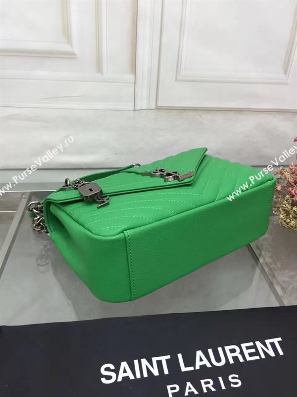 YSL small College green shoulder bag 4722