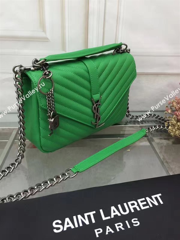 YSL small College green shoulder bag 4722