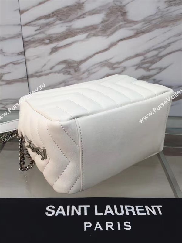 YSL small white shoulder chain bag 4728