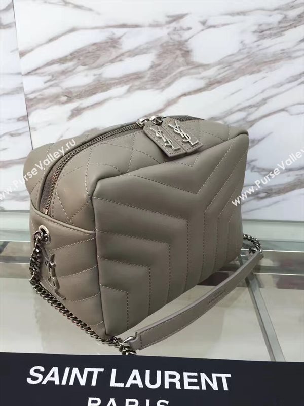 YSL small gray shoulder chain bag 4730