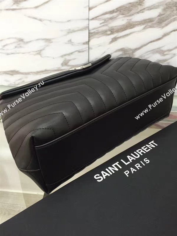 YSL large black chain shoulder monogram bag 4734