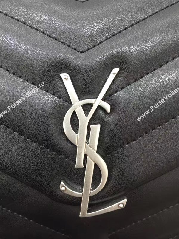 YSL large black chain shoulder monogram bag 4734