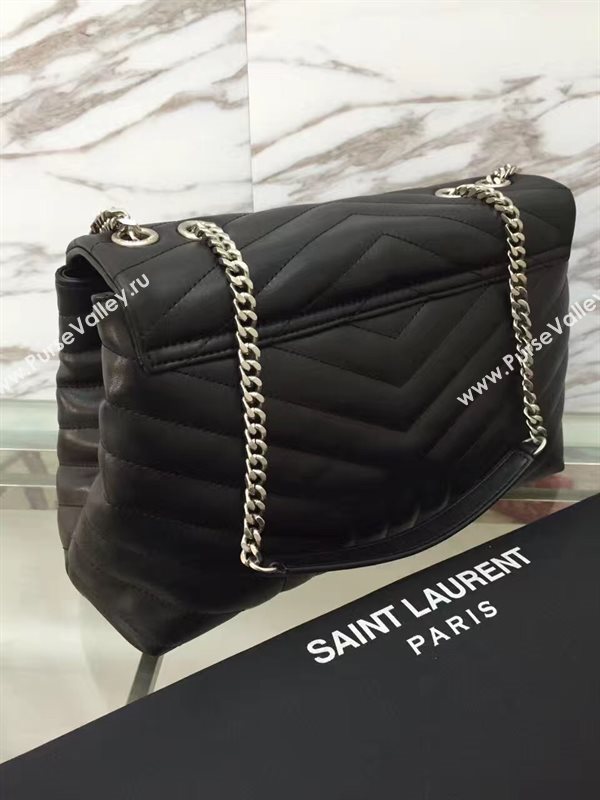 YSL large black chain shoulder monogram bag 4734