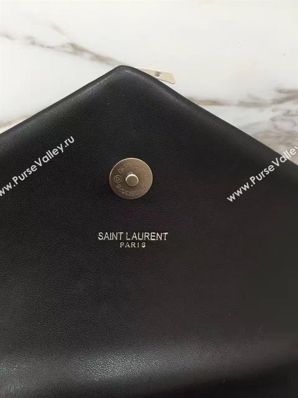 YSL X-large black shoulder monogram bag 4738