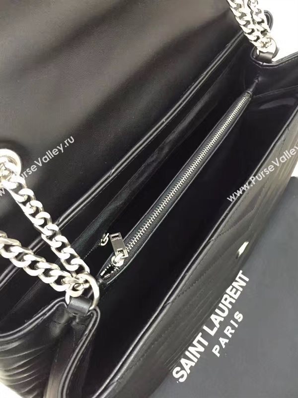 YSL X-large black shoulder monogram bag 4738