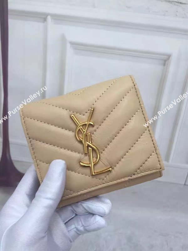 YSL wallet gray bag 4840