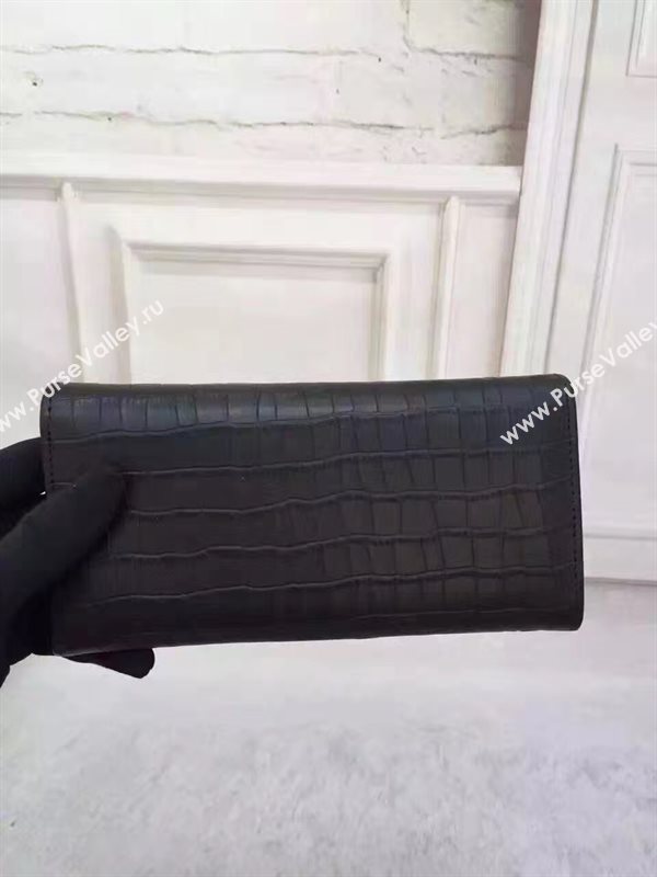 YSL black wallet leather bag 4841