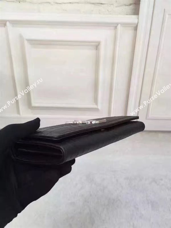 YSL black wallet leather bag 4841