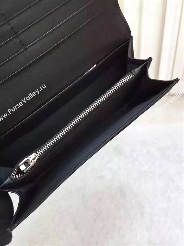 YSL black wallet leather bag 4841