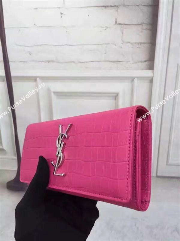 YSL rose wallet red bag 4842