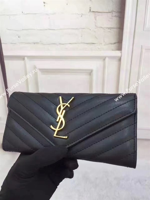 YSL wallet black bag 4845