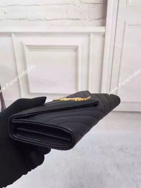 YSL wallet black bag 4845
