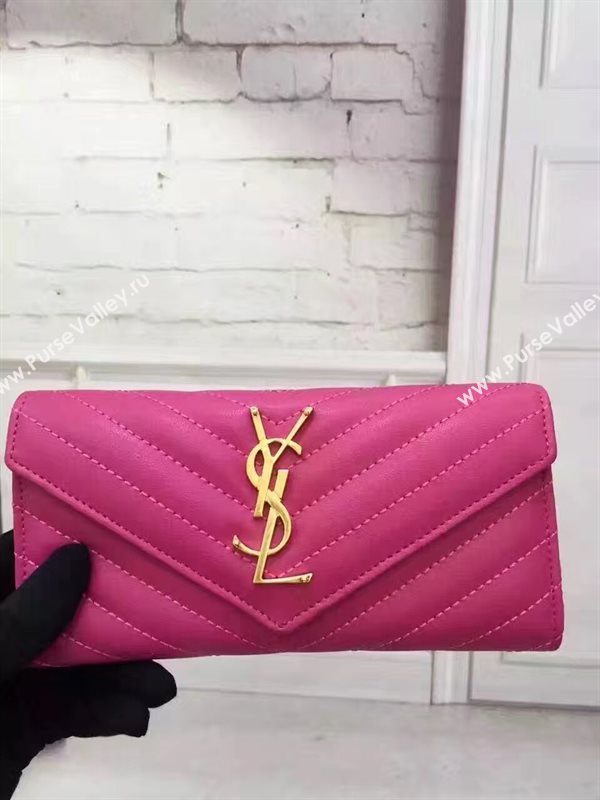 YSL wallet red roee bag 4846