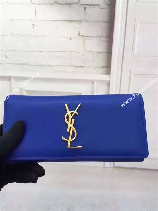 YSL blue wallet bag 4847