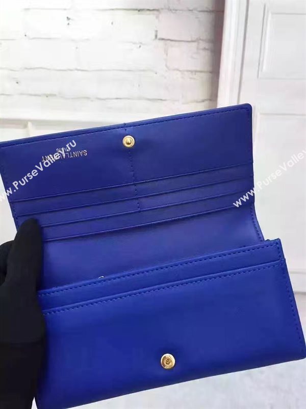 YSL blue wallet bag 4847
