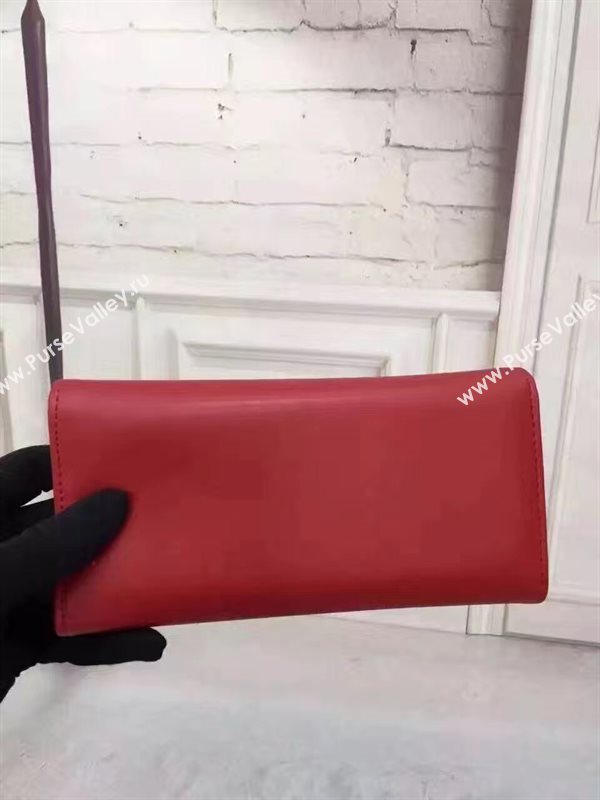 YSL smooth wallet red bag 4848