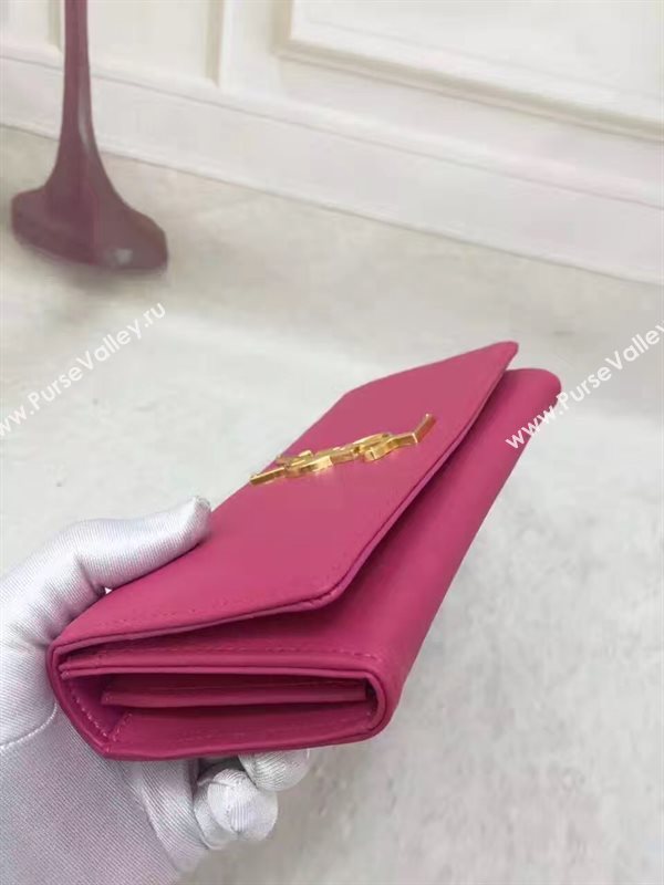 YSL smooth rose wallet red bag 4849