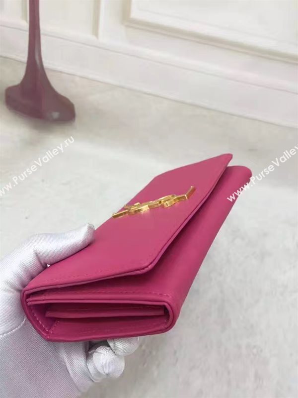YSL smooth rose wallet red bag 4849