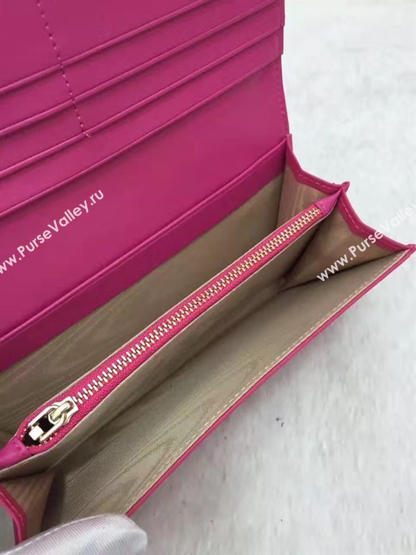 YSL smooth rose wallet red bag 4849