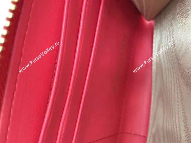 YSL zipper wallet red bag 4851