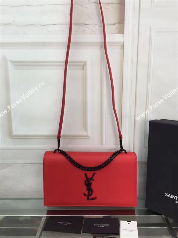 YSL red Messenger shoulder bag 4859