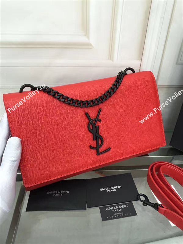 YSL red Messenger shoulder bag 4859