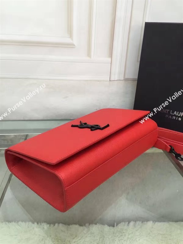 YSL red Messenger shoulder bag 4859