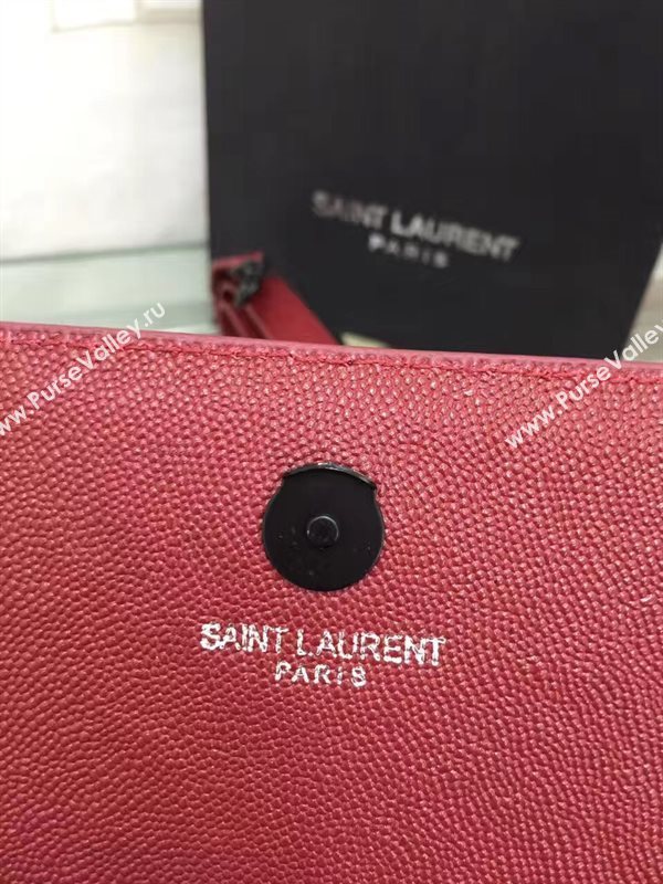 YSL wine Messenger shoulder bag 4860