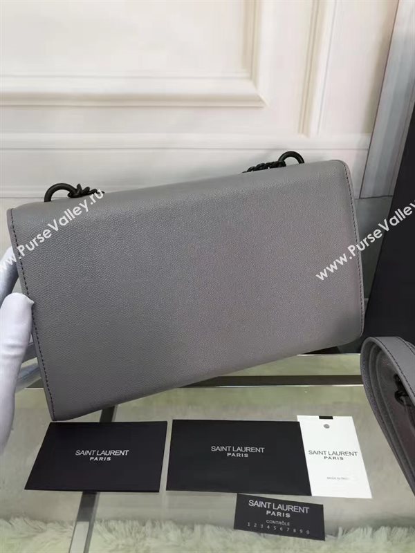 YSL gray Messenger shoulder bag 4862