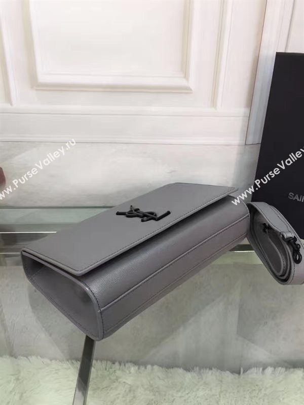 YSL gray Messenger shoulder bag 4862