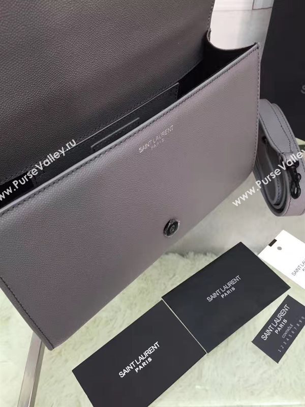 YSL gray Messenger shoulder bag 4862