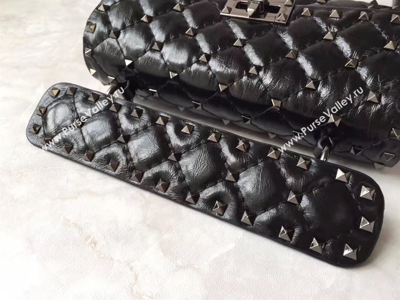 Valentino small rockstud black handbag bag 4885